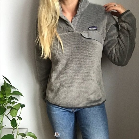 Patagonia Sweaters - RARE Patagonia Re Tool Snap Pullover Fleece S